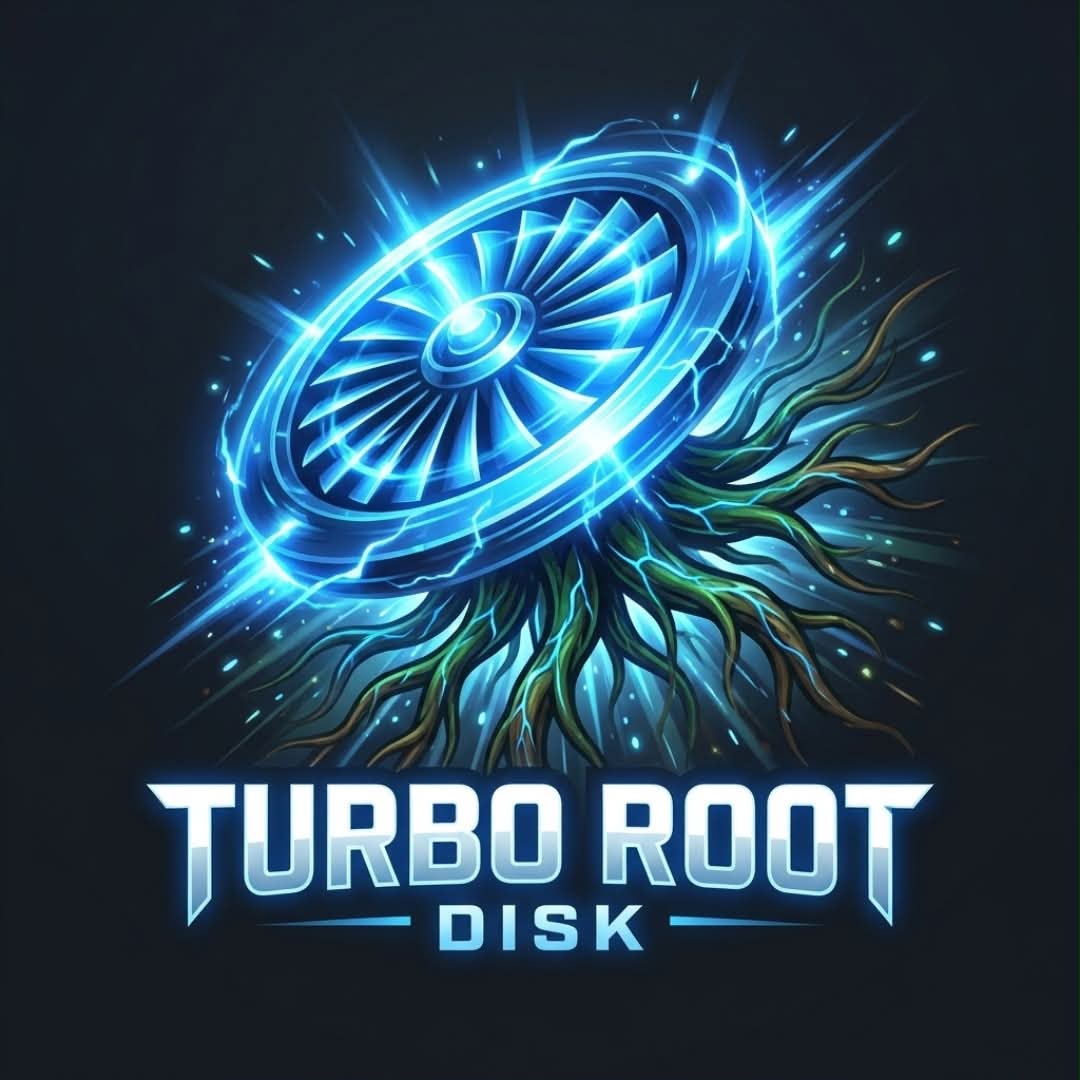 Turbo Root Disk filled with clay pebbles, ready for another growing cycle