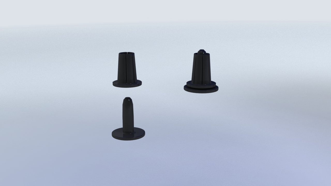 Set of Turbo Root Disk lock pins